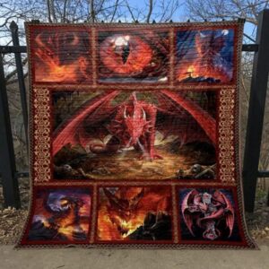 Dragons Lair Quilt Blanket Tm99  Quilt